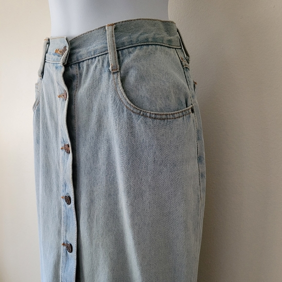 Vintage Jeans Skirt - Picture 4 of 11